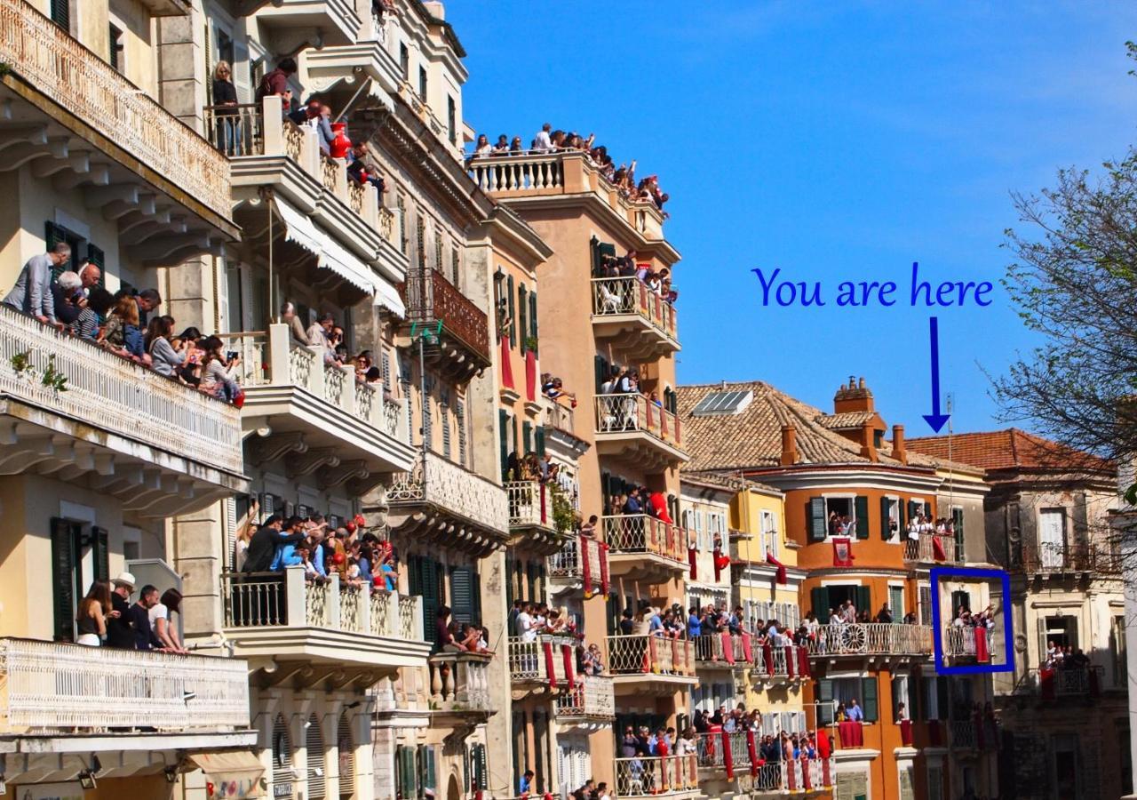 Ideally Situated Corfu Old Town Apartment Corfu (city) Exterior foto